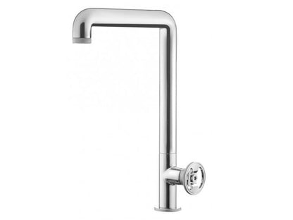 IB Rubinetti KITCHEN Miscelatore Lavello Standard Installazione Appoggio Monoforo Monocomando Stile Moderno Materiale Ottone Finitura Cromata