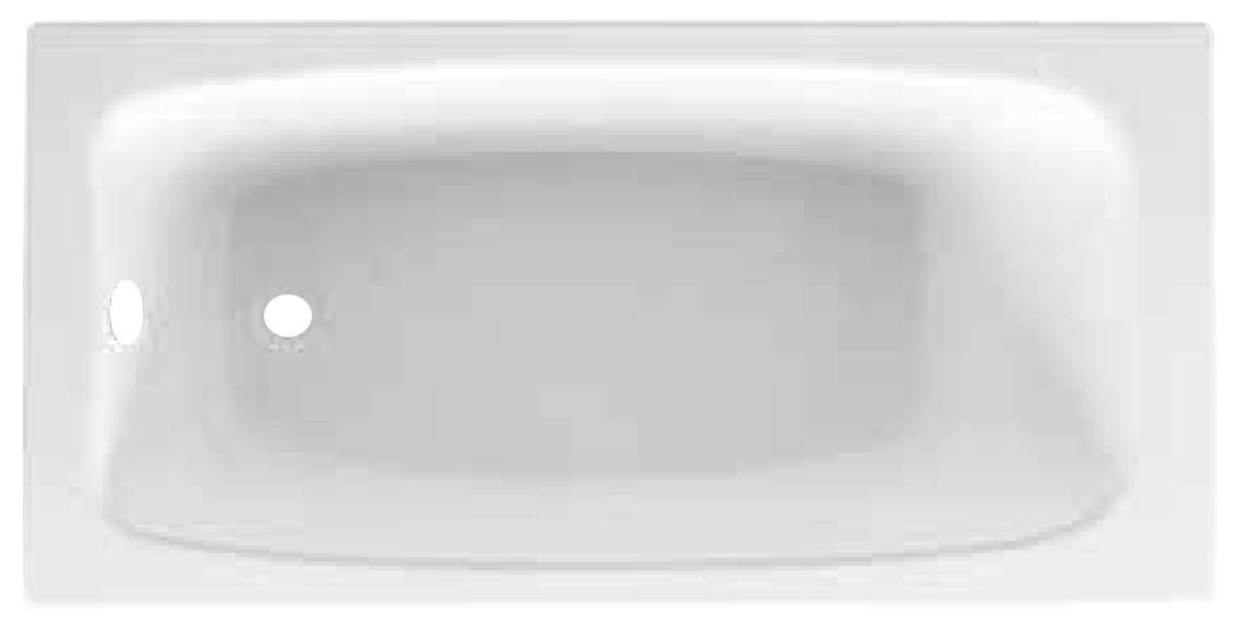 Novellini Baby da incasso misura 140x70x40h cm Capienza 100 Litri LT Arredo Vasca Vaschetta Bagno Rettangolare Squadrata Guscio Tradizionale Acrilico Finitura Bianco Lucido Acqua Idrorepellente Casa