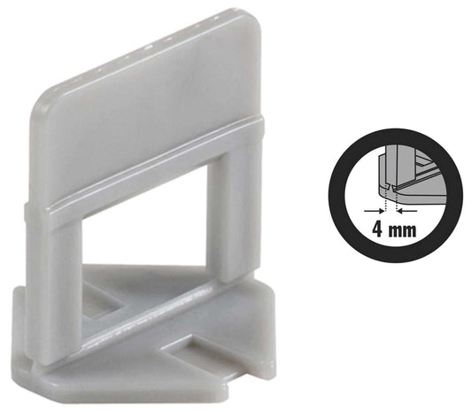 Raimondi Levelling System RLS R.L.S. Confezione 2000 basi spessore 3 a 12 mm fuga 4 mm Rivestimento pavimento piastrella posa opera Pianella Lastra mattonella distanziatori rivenditore autorizzato casa piastrellista Terrazzo Bagno Cucina Lavanderia
