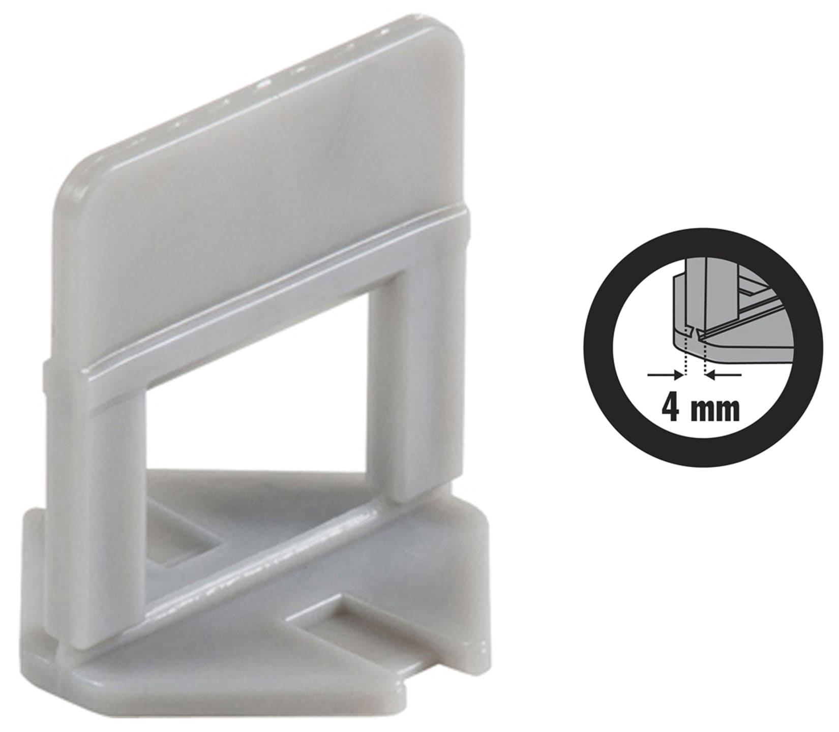 Raimondi Levelling System R.L.S. 2000 Basi Distanziatori Auto Livellanti per fuga piastrelle da 4 mm e Altezza Mattonella da 3 a 12 mm + 500 Cunei + 1 Pinza Per Applicare le Mattonelle a Pavimento