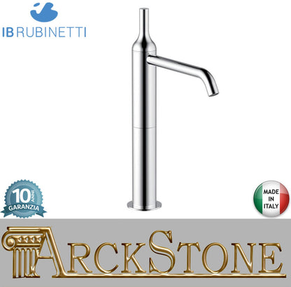 IB Rubinetti BATLO' Miscelatore Lavello Standard Appoggio Monoforo Monocomando Stile Moderno Materiale Ottone Finitura Cromata