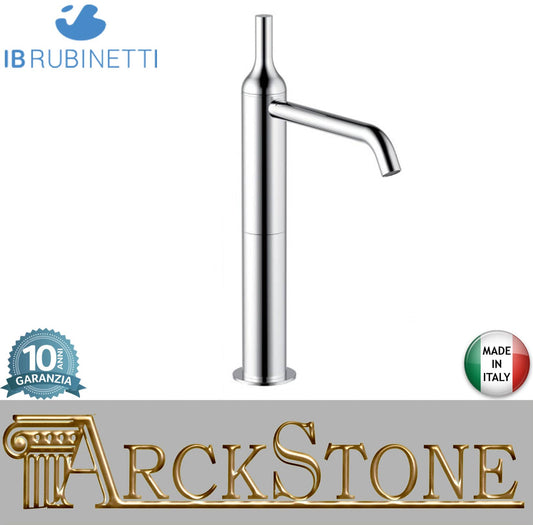 IB Rubinetti BATLO' Miscelatore Lavello Standard Appoggio Monoforo Monocomando Stile Moderno Materiale Ottone Finitura Cromata
