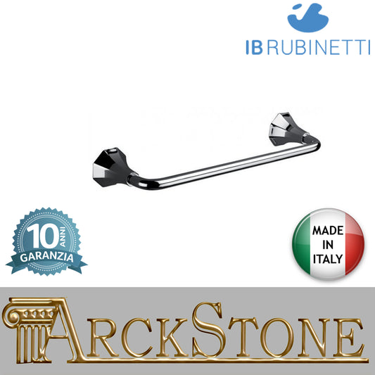 Porta asciugamano per bidet a muro 300X76Xh46,5 mm marca IB rubinetti modello Belmondo finitura ottone cromato rivenditore autorizzato parete accessori bagno arredamento campania garanzia 10 anni azienda certificata made in italy