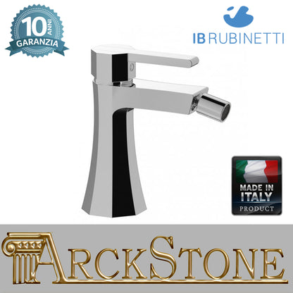 Miscelatore bidet completo con piletta di scarico click - clack marca IB rubinetti modello Belmondo Elle rubinetteria rubinetto ottone cromato bagno casa Rivenditore Autorizzato Campania Arredamento Arredo Finitura Cromo Fontana garanzia 10 anni azienda 