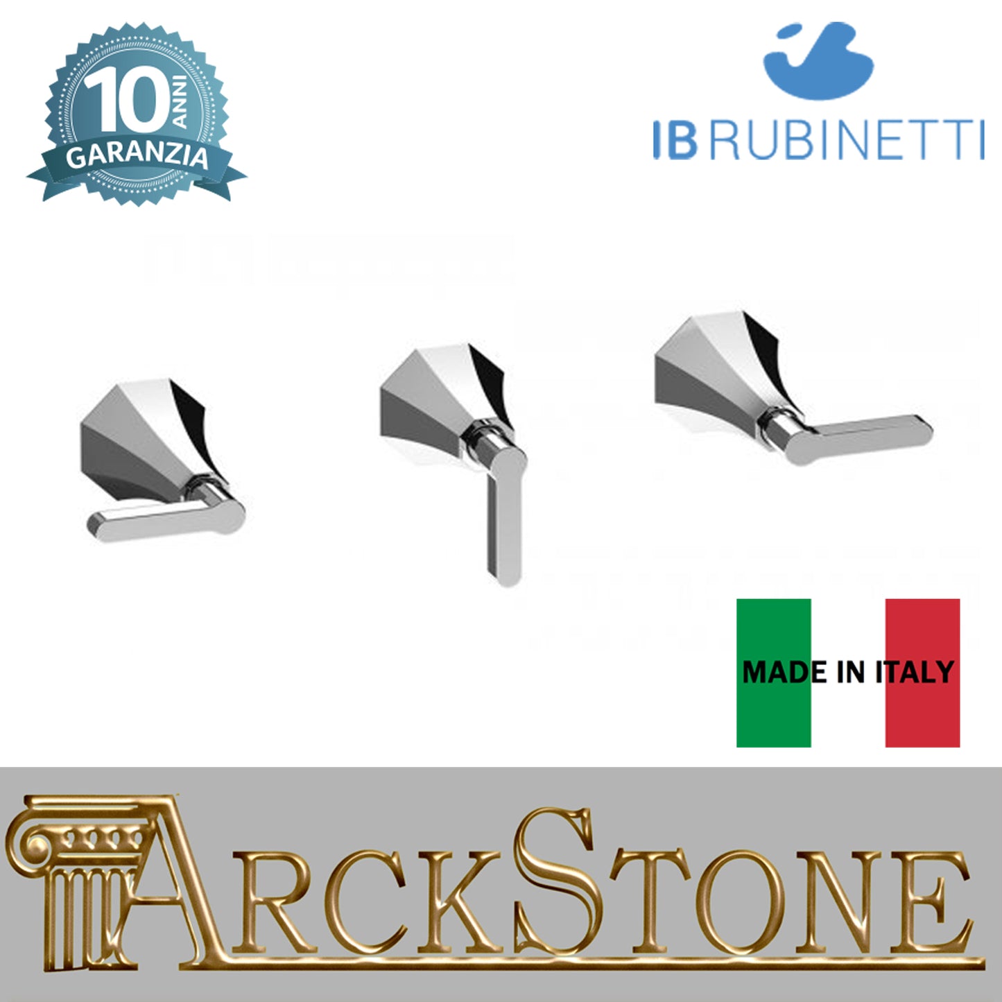 Doccia incasso tradizionale a due vie con deviatore marca IB rubinetti modello Belmondo Elle rubinetteria rubinetto ottone cromato bagno casa muro Rivenditore Autorizzato Campania Arredamento Arredo Finitura Cromo azienda certificata qualità garanzia