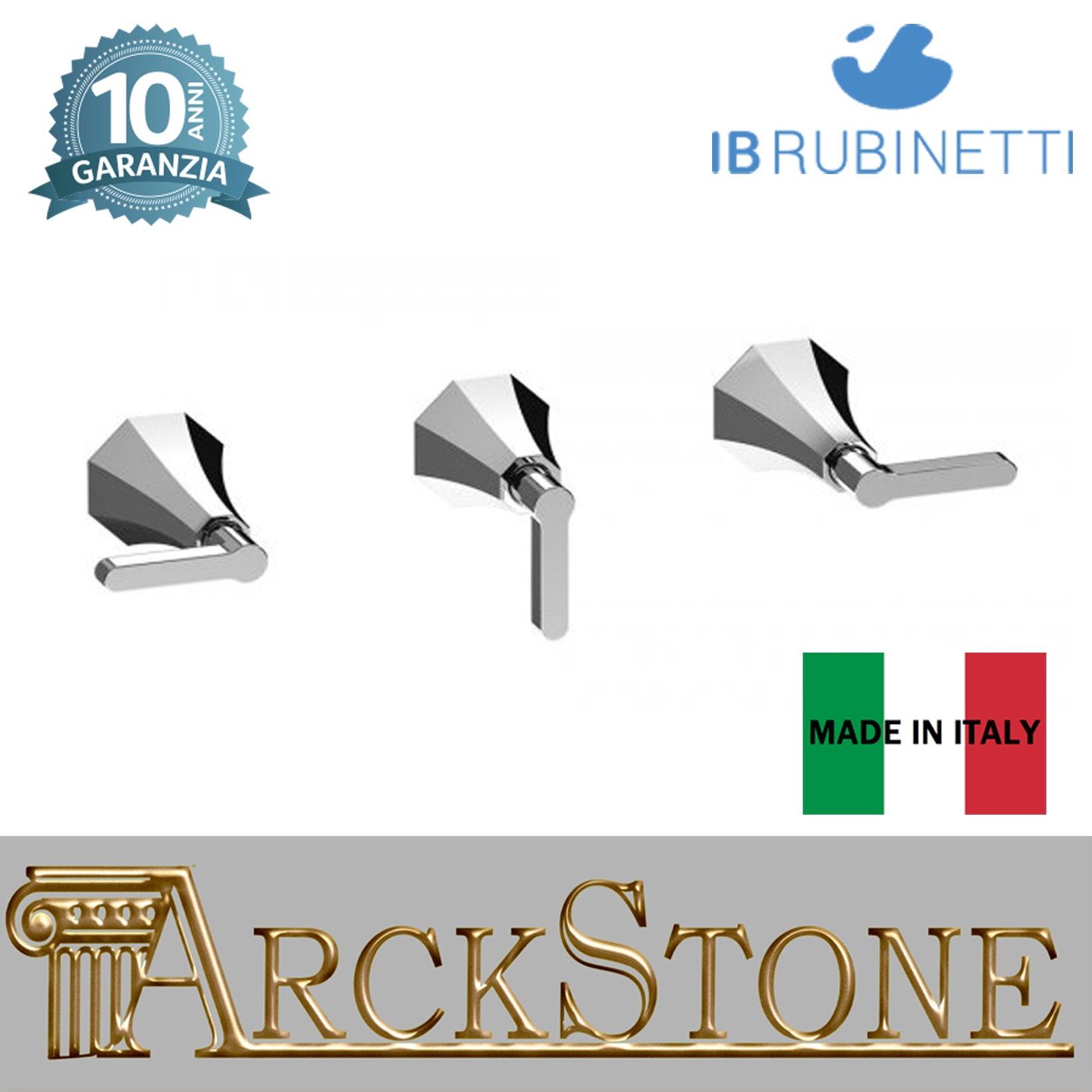 Doccia incasso tradizionale a due vie con deviatore marca IB rubinetti modello Belmondo Elle rubinetteria rubinetto ottone cromato bagno casa muro Rivenditore Autorizzato Campania Arredamento Arredo Finitura Cromo azienda certificata qualità garanzia