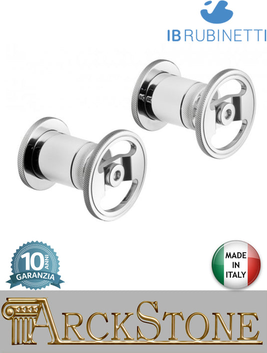 Rubinetti arresto marca IB Rubinetti modello Bold Round finitura ottone cromato parete leva tonda incasso muro rubinetteria mix arredo bagno home acqua azienda arredamento casa rivenditore autorizzato campania napoli garanzia 10 anni qualità made in italy