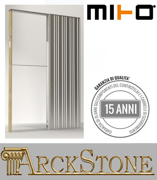 Controtelaio Porte Scorrevoli Scorrimento Interno Base Parete giunto elastico lamella irrigidimento Telaio barra kit carrello guida innesto rapida montaggio cuscinetto garanzia  Rivenditore autorizzato Casa Mito Classico Cartongesso 70x210x10 cm