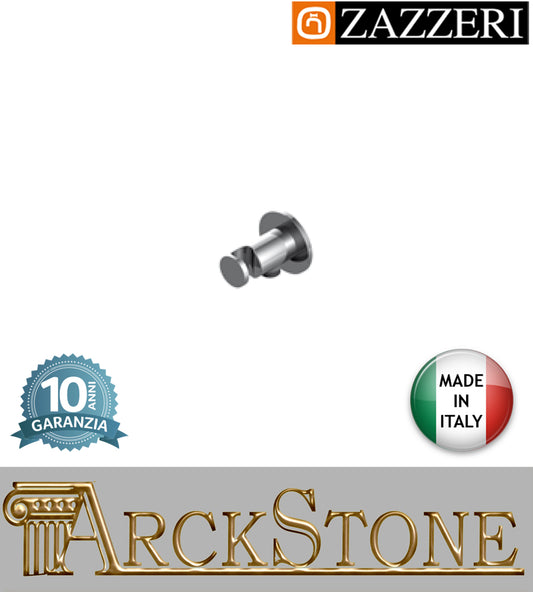 Presa acqua muro attacco doccetta marca Zazzeri modello Shower Unix 31000502A01 CRCR completo finitura cromata supporto parete arredamento bagno lavanderia cromo arredo garanzia 10 anni azienda certificata qualità made in italy    