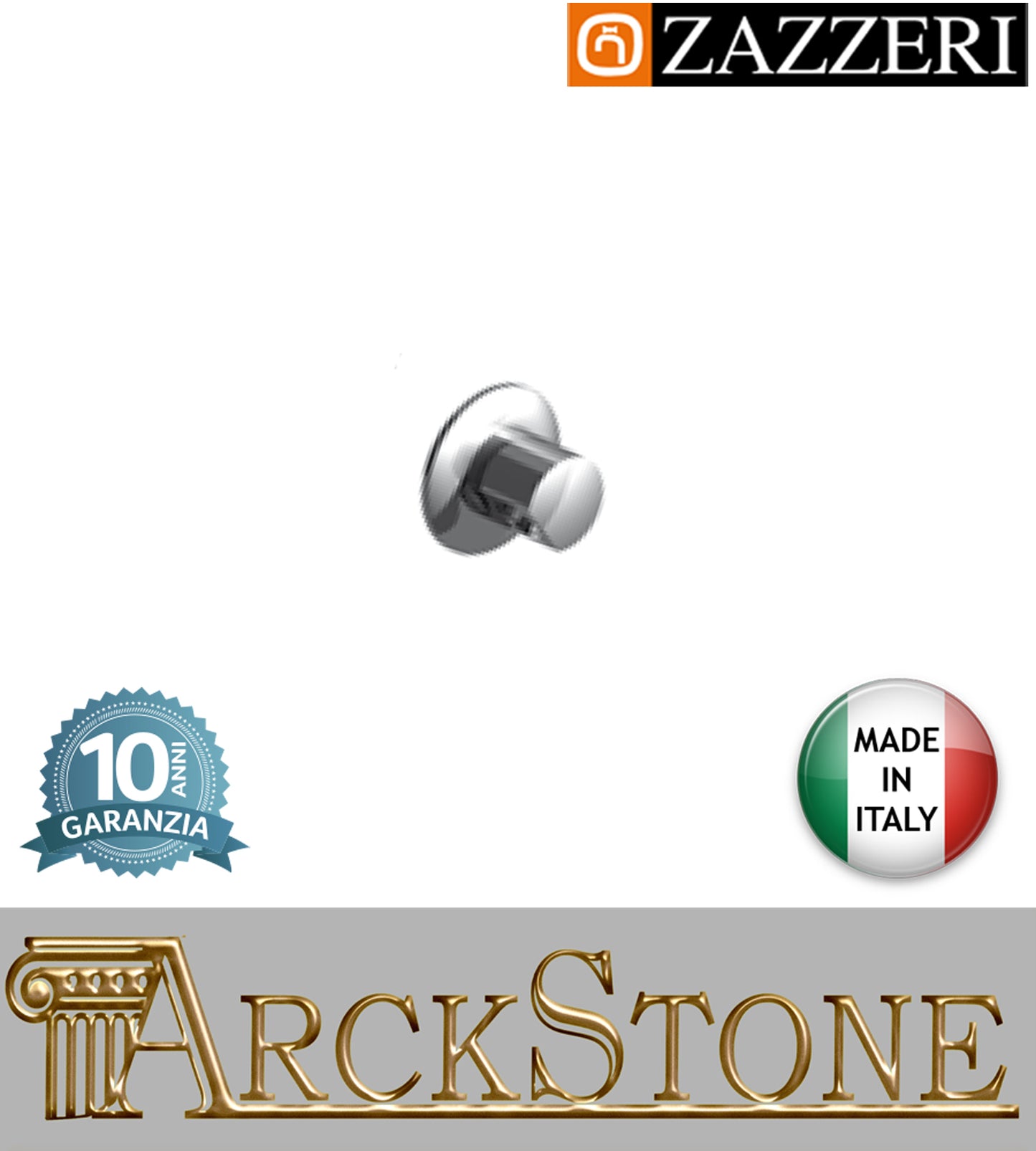 Presa acqua muro doccetta marca Zazzeri modello Shower Unix 2900AM01A00 CRCR completo finitura cromata parete arredamento bagno lavanderia cromo autorizzato casa home arredo garanzia 10 anni azienda certificata qualità made in italy