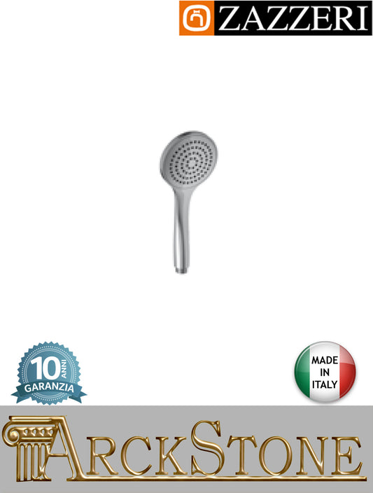 Doccetta Ø100 mm marca Zazzeri modello Ultra finitura cromata mano anticalcare azienda certificata arredo bagno acqua arredamento casa home garanzia 10 anni qualità made in italy