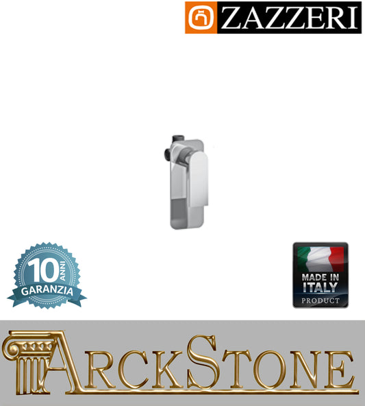 Miscelatore meccanico doccia marca Zazzeri modello Shower Unix completo finitura cromata incasso parete rubinetto arredamento rubinetteria cromo muro lavanderia garanzia 10 anni azienda certificata made in italy