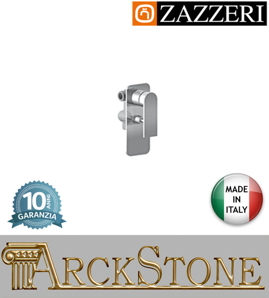Miscelatore doccia marca Zazzeri modello 100 incasso deviatore completo finitura ottone cromato rubinetteria cromo rubinetto arredamento arredo bagno azienda certificata casa garanzia 10 anni qualità made in italy 