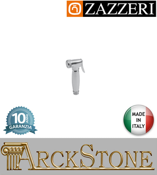 Idroscopino marca Zazzeri modello Moon finitura metallo cromato doccetta pulsante mano rubinetteria acqua arredamento casa arredo bagno azienda certificata garanzia 10 anni qualità made in italy
