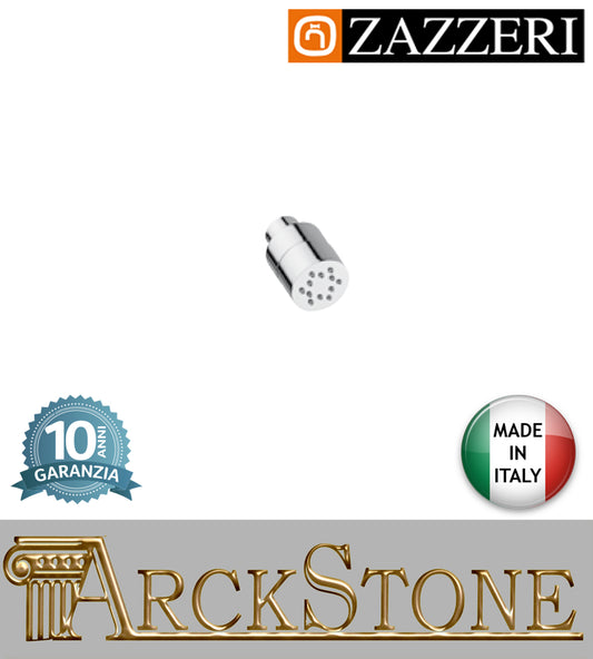 Soffioncino marca Zazzeri modello Da-Da 7 Mono finitura metallo cromato parete laterale orientabile tondo arredamento casa home arredo bagno azienda certificata acqua garanzia 10 anni qualità made in italy