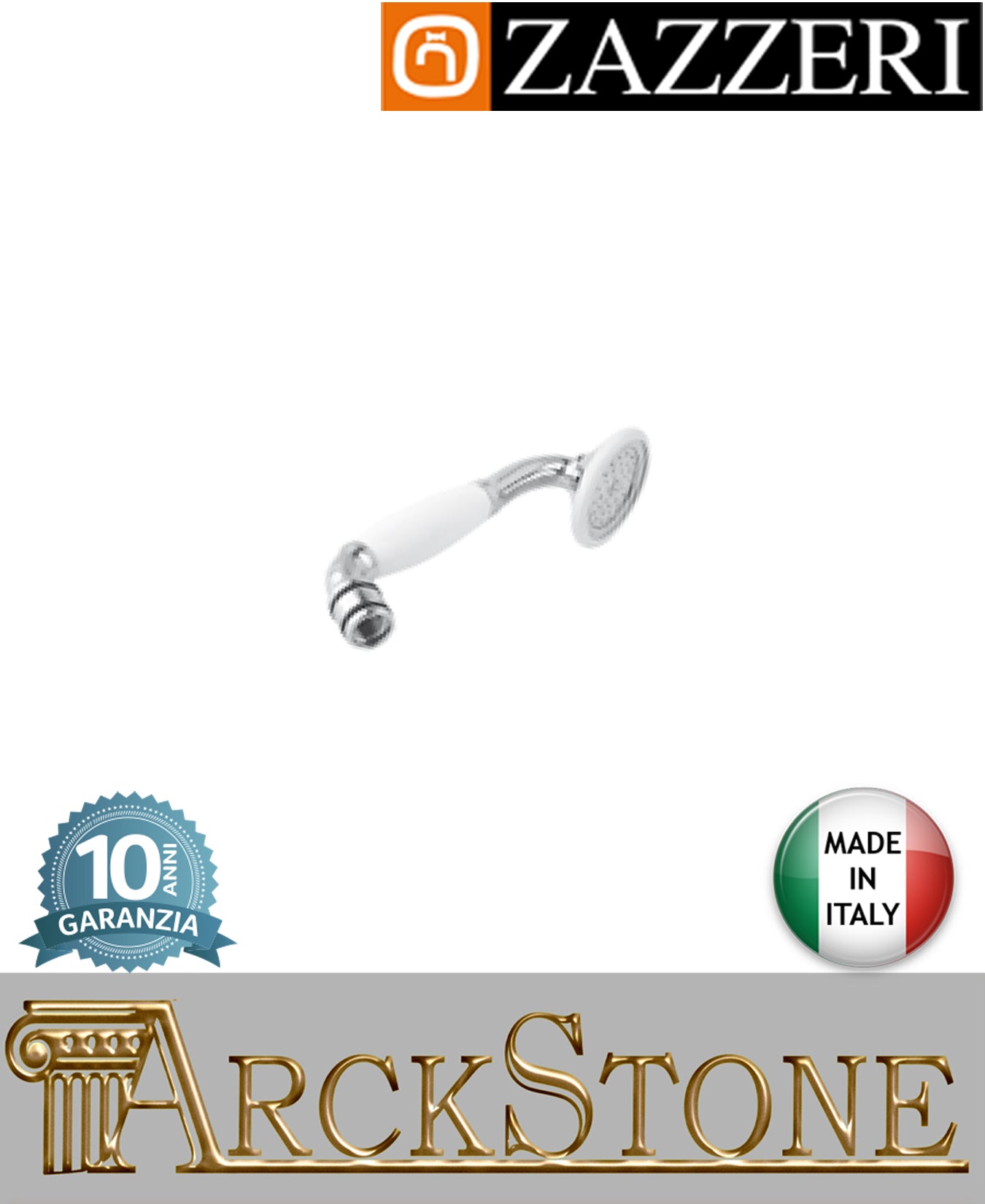 Doccetta marca Zazzeri modello 900 finitura cromata mano arredamento casa home arredo bagno azienda certificata acqua garanzia 10 anni qualità made in italy