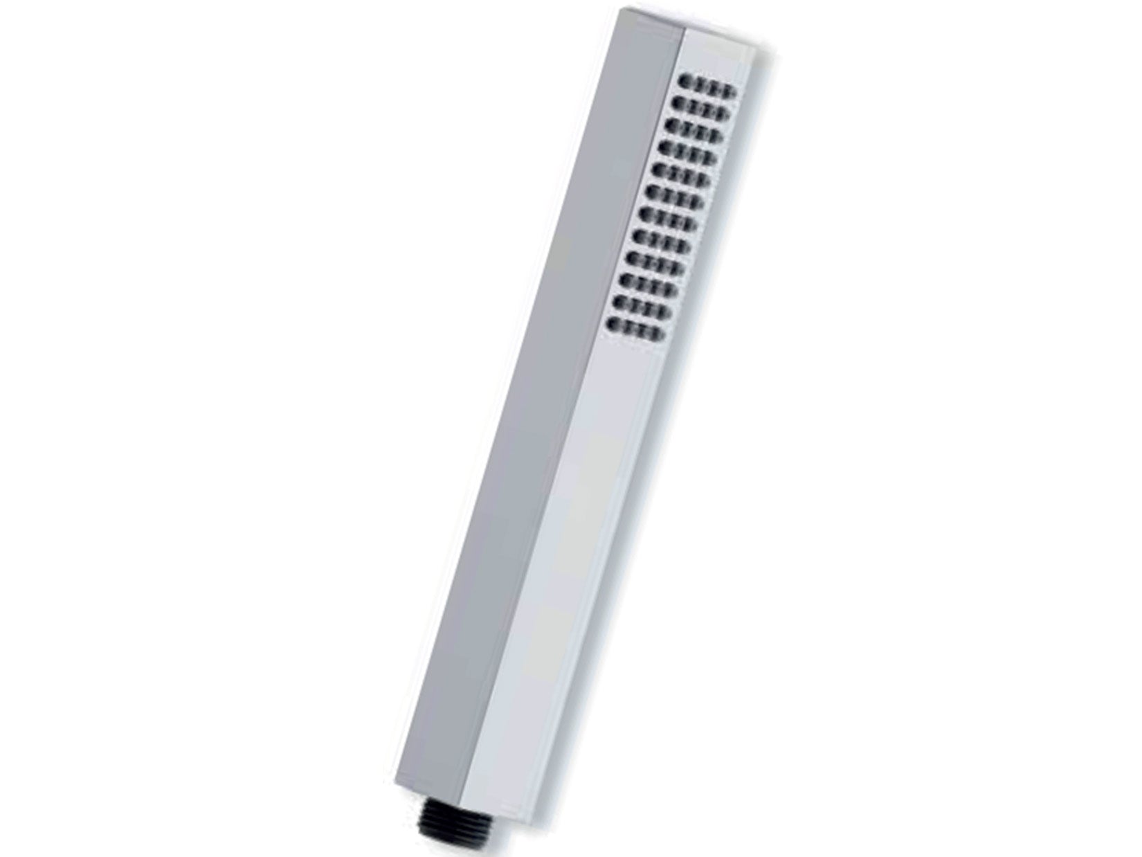 Doccetta A Mano Duemmeggi Doccia Sirio-A Quadra In ABS Monogetto 1 Getto Forma Stilo Anticalcare Finitura Cromata Made in Italy 5 Anni di Garanzia