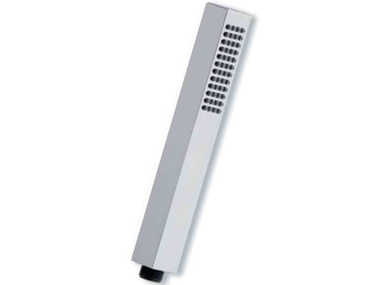 Doccetta A Mano Duemmeggi Doccia Sirio-A Quadra In ABS Monogetto 1 Getto Forma Stilo Anticalcare Finitura Cromata Made in Italy 5 Anni di Garanzia