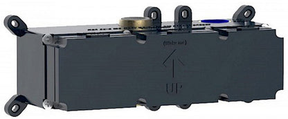 IB Rubinetti BATLO' Set Di Parti Esterne e Corpo ad Incasso A Muro Con Piastra Per Idroscopino Igienico Con Miscelatore Per WC Materiale Ottone Finitura Cromata