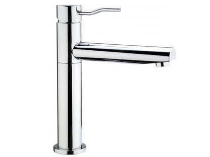 IB Rubinetti KUSASI Miscelatore Lavello Standard Appoggio Monoforo Monocomando Stile Moderno Materiale Ottone Finitura Cromata