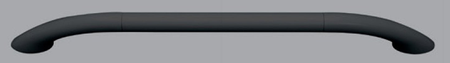 Novellini maniglione maniglia di sicurezza in metallo verniciato antiscivolo colore nero lunghezza 620 mm Ø 28 mm