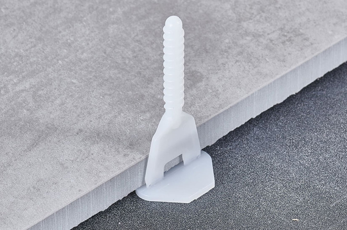 Raimondi RLS Levelling System 300 Viti Basi Flat Piatta Forma Meno - Per Piastrelle Con Spessore Altezza da 3 a 15 mm e Fuga da 1,5 mm