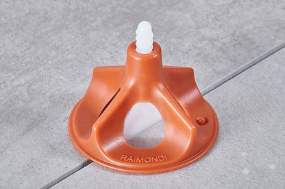 Raimondi RLS Levelling System 300 Viti Basi Flat Piatta Forma Meno - Per Piastrelle Con Spessore Altezza da 3 a 15 mm e Fuga da 1,5 mm