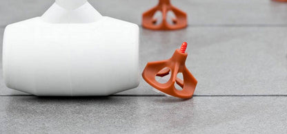 Raimondi RLS Levelling System 3000 Viti Basi Flat Piatta Forma Meno - Per Piastrelle Con Spessore Altezza da 3 a 15 mm e Fuga da 3 mm