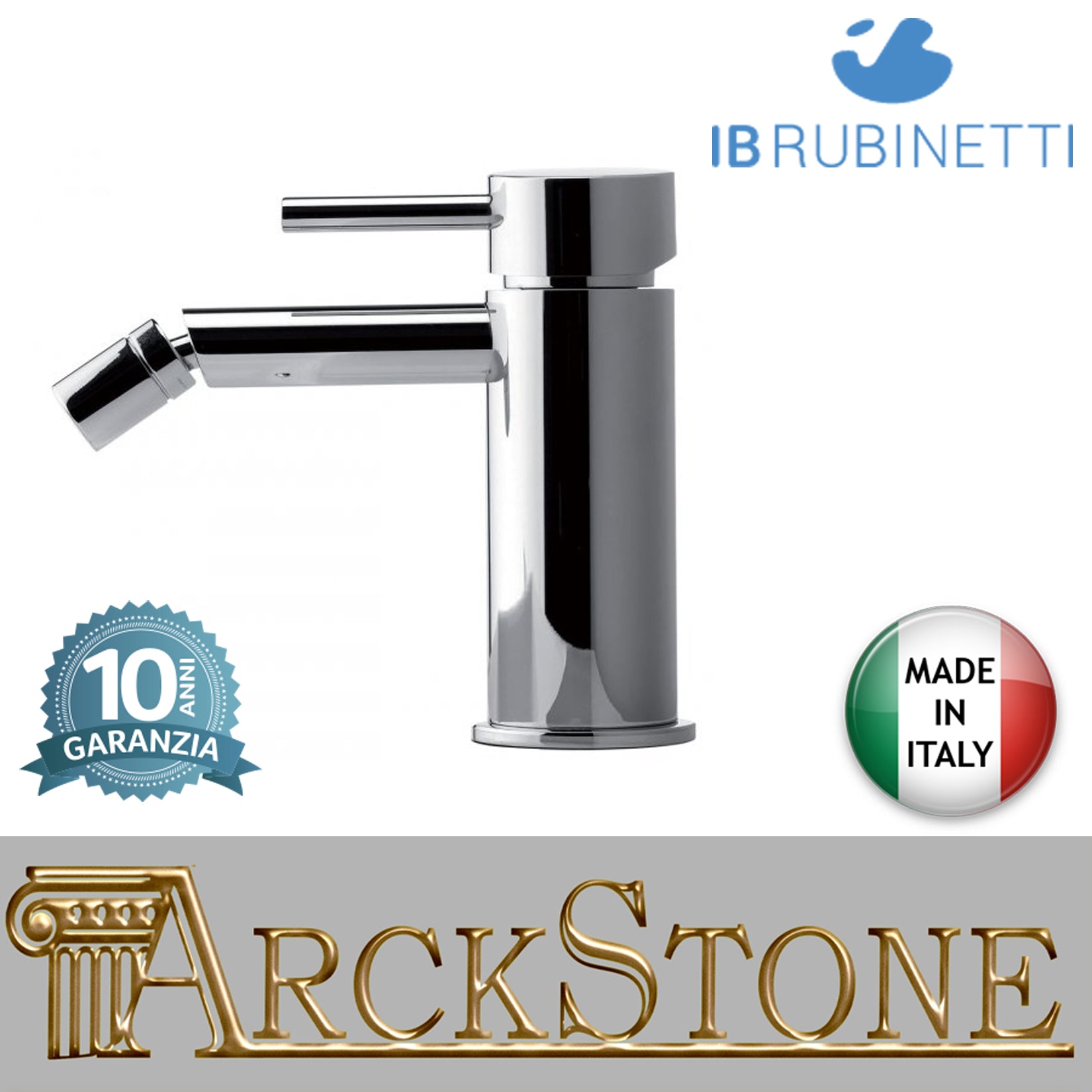 Miscelatore bidet completo di piletta di scarico click-clack marca IB rubinetti modello MilanoTorino rubinetteria rubinetto ottone cromato bagno fontana finitura cromo rivenditore autorizzato campania arredamento qualità made in italy azienda certificata 