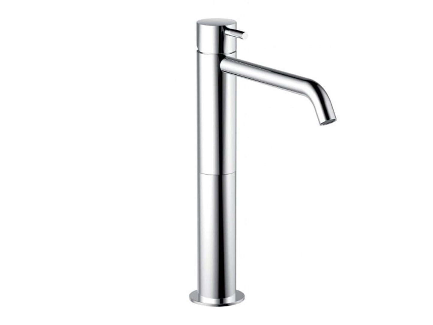 IB Rubinetti MILANOTORINO Miscelatore Lavello Standard Appoggio Monoforo Monocomando Stile Moderno Materiale Ottone Finitura Cromata