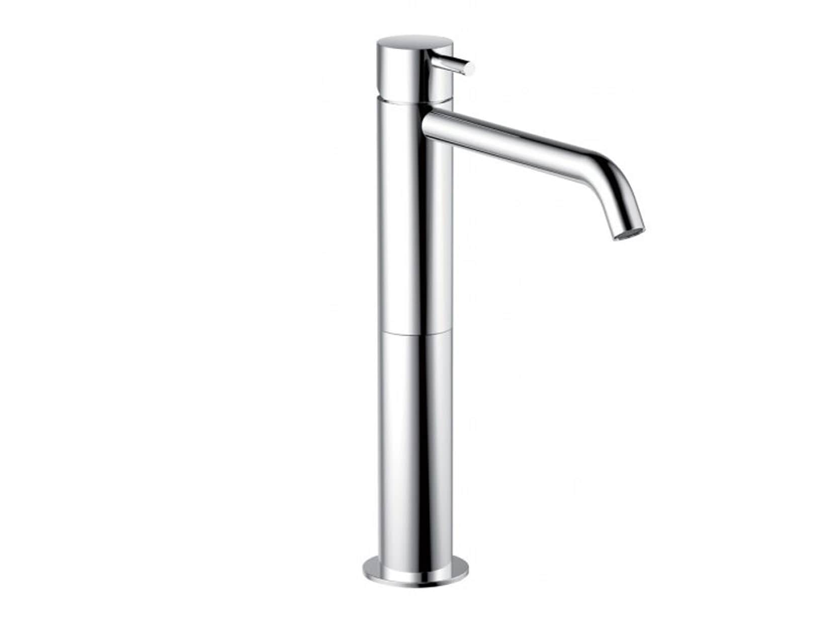 IB Rubinetti MILANOTORINO Miscelatore Lavello Standard Appoggio Monoforo Monocomando Stile Moderno Materiale Ottone Finitura Cromata