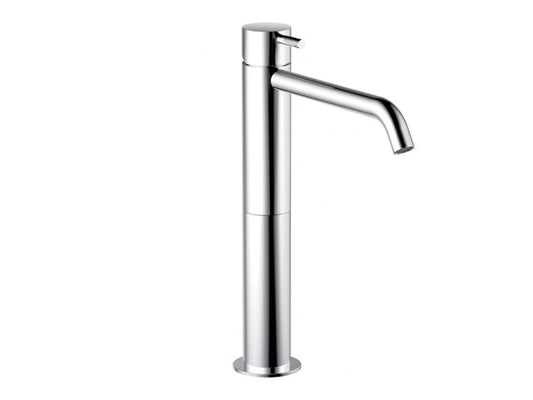 IB Rubinetti MILANOTORINO Miscelatore Lavello Standard Appoggio Monoforo Monocomando Stile Moderno Materiale Ottone Finitura Cromata