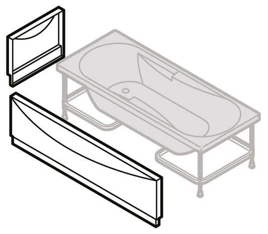 Novellini Calypso Vasca Bagno Versione Hydro Misura 170x80 H55 cm Idro Whirlpool 6 Getti Installazione Destra Forma Esterna Rettangolare Interna ad Otto 1 Pannello Frontale 1 Laterale Materiale Acrilico Colore Bianco Lucido Colonna Erogatore Poggiatesta