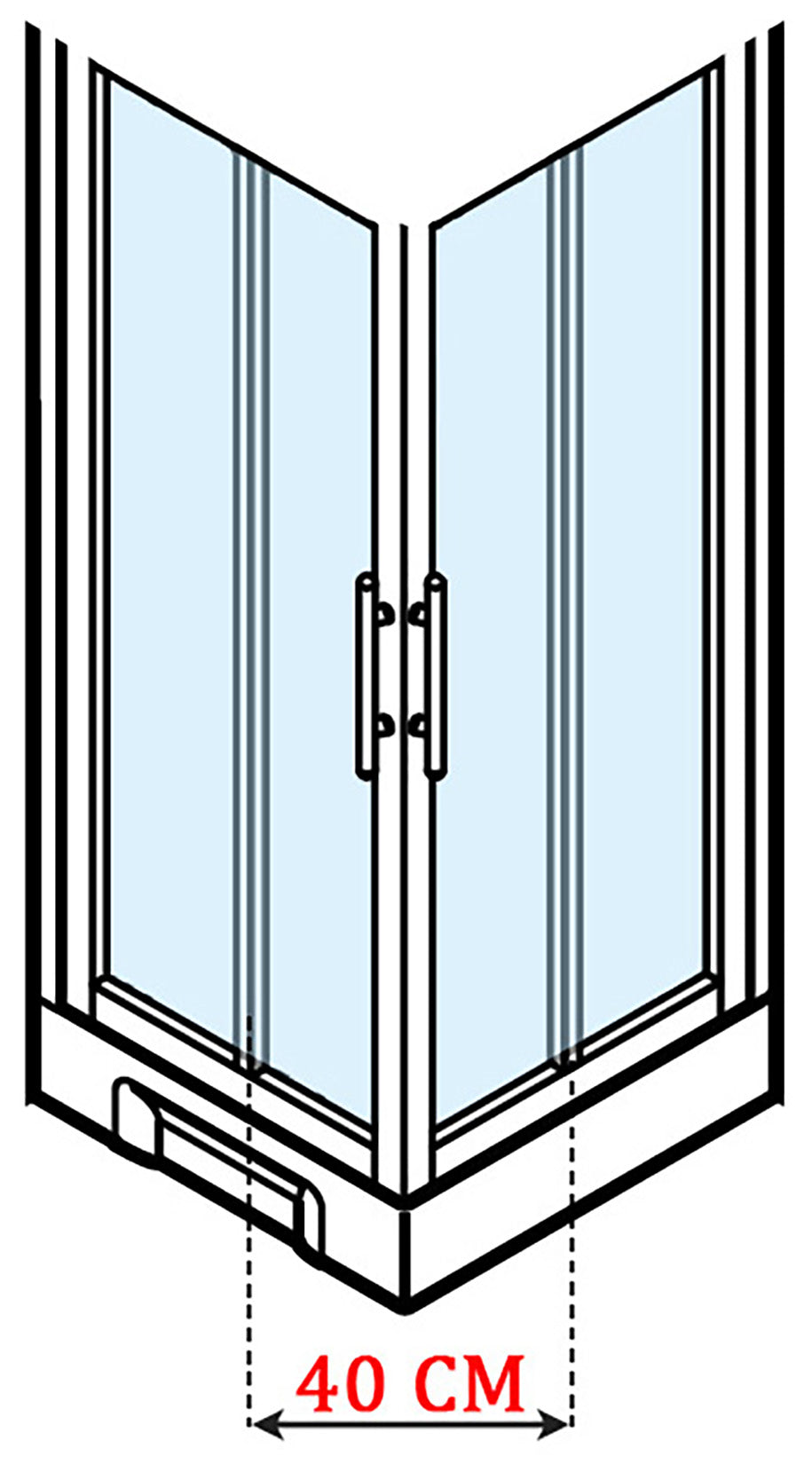 Novellini New Holiday A80 Idromassaggio 80x80 cm Cabina Doccia Multifunzione Apertura 2 Ante Scorrevoli e 2 Fisse Pannelli Fondo Reversibili Miscelatore Meccanico Vetro Aqua Profilo Silver Piatto Ripiani Doccetta a Mano Rotopioggia Seduta Altezza 206 cm