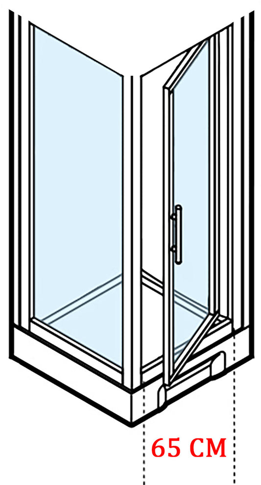 Novellini New Holiday GF90 Idromassaggio 90x90 cm Cabina Doccia Multifunzione Apertura 1 Anta Battente Con Fisso Angolo Destro Sinistro Miscelatore Meccanico Vetro Trasparente Profilo Silver Piatto Ripiani Doccetta Mano Rotopioggia Seduta Altezza 206 cm