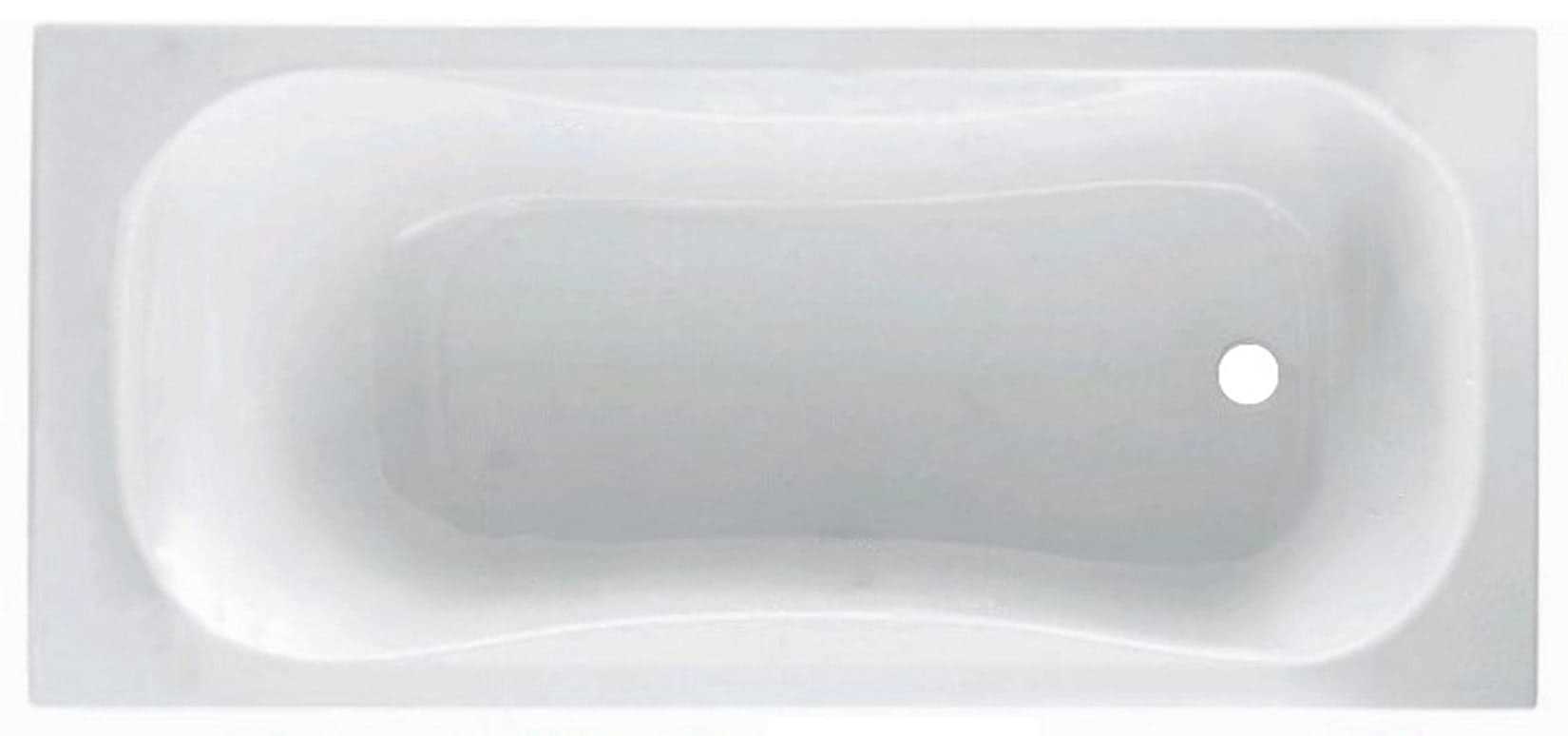 Novellini Calypso Vasca da Bagno Versione Standard da Incasso Misura 170x75 Guscio Tradizionale da Rivestire Materiale Acrilico Finitura Bianco Lucido Installazione Reversibile Destra Sinistra Nicchia Forma Esterna Rettangolare Interna ad Otto