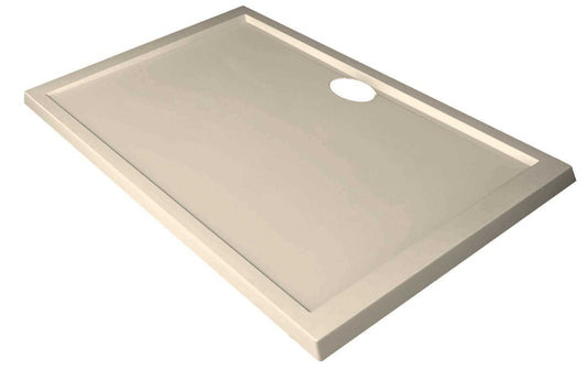 Novellini Olympic Piatto Doccia Slim Dimensione 90x70 Altezza Spessore 4,5 cm Colore Beige Forma Rettangolare Installazione Appoggio Pavimento Superficie Liscia Materiale Metacrilico Escluso di Piletta di Scarico e Copripiletta
