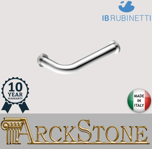 Porta Rotolo A Parete IB Rubinetti Officina Materiale Ottone Finitura Cromata