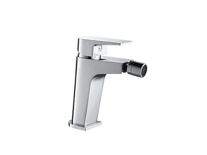 Miscelatore Bidet Piletta Scarico Automatico 1" 1/4" Duemmeggi Omega Appoggio Stile Moderno 1 Foro Monoforo 1 Leva Manopola Monocomando Stile Moderno Materiale Ottone Finitura Cromata Made in Italy Garanzia 5 Anni