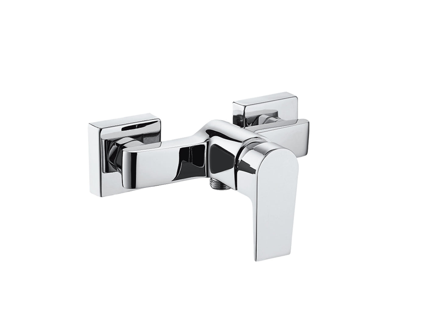 Miscelatore Incasso Doccia Esterno Attacco 1/2" Con Duplex E Set Doccia Duemmeggi Omega Parete Muro 3 Fori Stile Moderno Materiale 1 Via Meccanico Una Leva Manopola Monocomando Ottone Finitura Cromata Made in Italy Garanzia 5 Anni