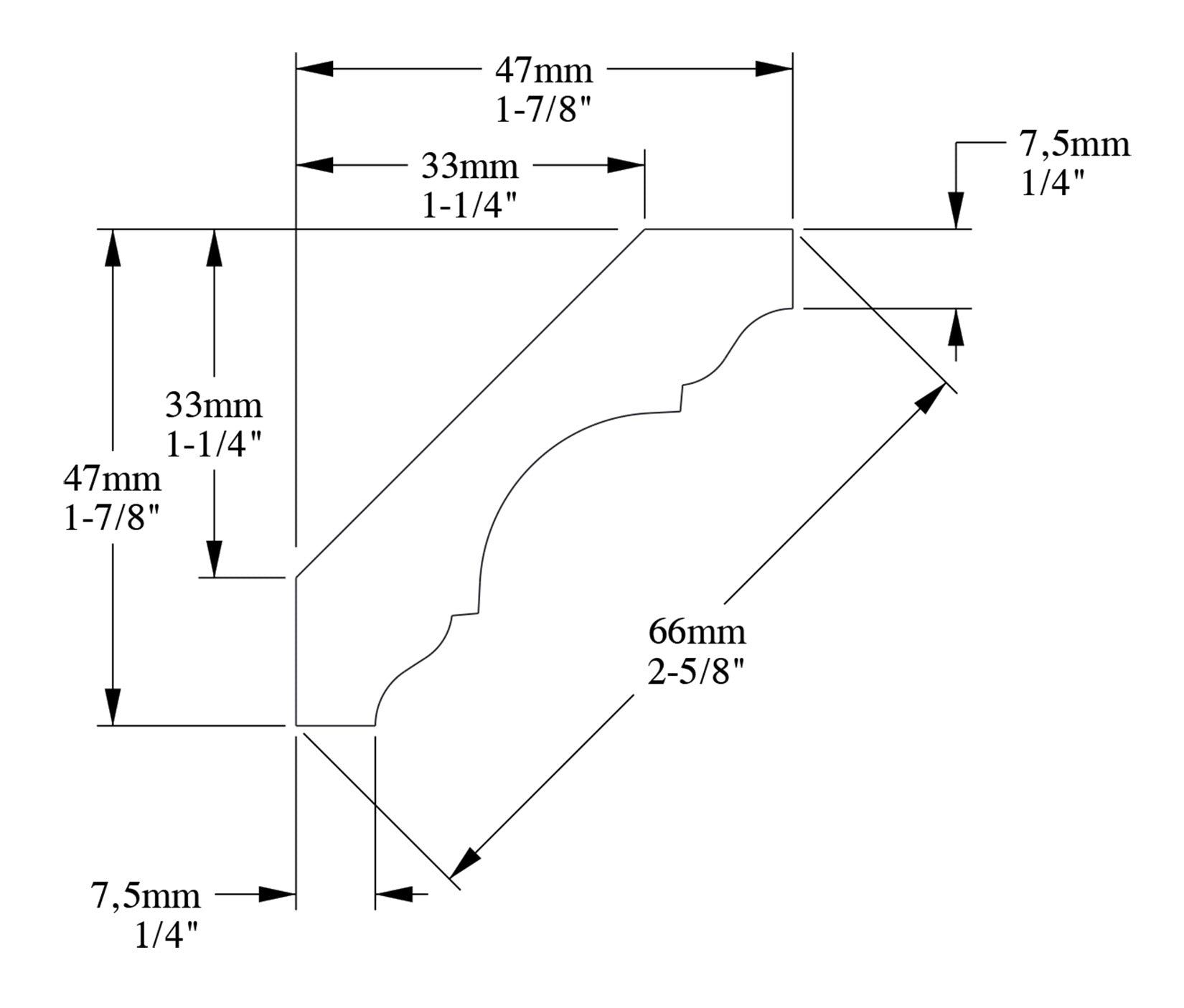 Orac Decor C215 Cornice Soffitto Parete Purotouch® Poliuretano Ad Alta Densità Bianco Resistente Agli Urti Calore Facile Da Installare Verniciabile Pretrattata Primer Acrilico Impermeabile Per Interno ed Esterno Ambienti Umidi Misura 200x4,7x4,7 cm