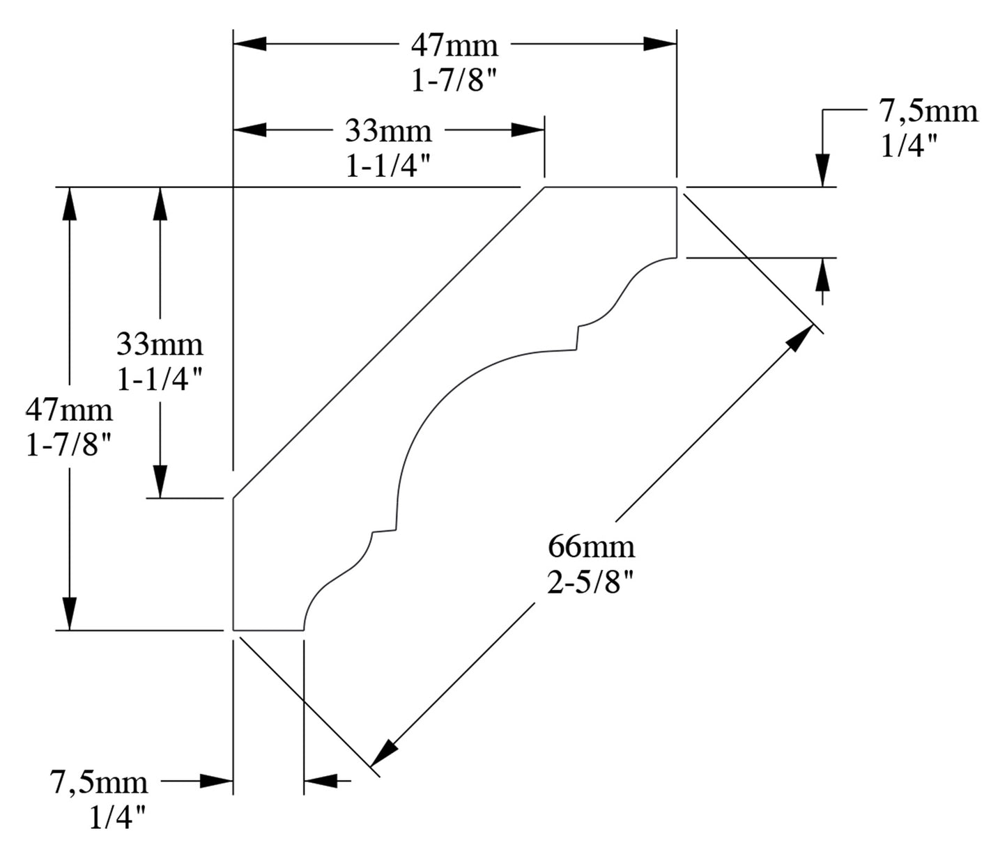 Orac Decor C215F Cornice Soffitto Parete Poliuretano Flessibile Curvabile Bianco Resistente Agli Urti Calore Termiti Acqua Facile Da Installare Verniciabile Pretrattata Primer Acrilico Impermeabile Interno Esterno Ambienti Umidi Misura 200x4,7x4,7 cm