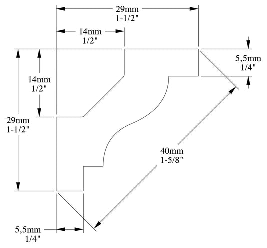 Orac Decor C230 Cornice Soffitto Parete Purotouch® Poliuretano Ad Alta Densità Bianco Resistente Agli Urti Calore Facile Da Installare Verniciabile Pretrattata Primer Acrilico Impermeabile Per Interno ed Esterno Ambienti Umidi Misura 200x2,9x2,9 cm