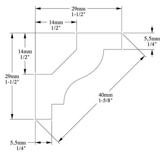 Orac Decor C230F Cornice Soffitto Parete Poliuretano Flessibile Curvatura Bianco Resistente Agli Urti Calore Termiti Acqua Facile Da Installare Verniciabile Pretrattata Primer Acrilico Impermeabile Interno Esterno Ambienti Umidi Misura 200x2,9x2,9 cm