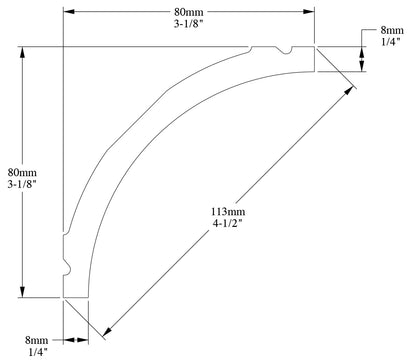 Orac Decor C240F Cornice Soffitto Parete Poliuretano Flessibile Curvabile Bianco Resistente Agli Urti Calore Termiti Acqua Facile Da Installare Verniciabile Pretrattata Primer Acrilico Impermeabile Interno Esterno Ambienti Umidi Misura 200x8x8 cm