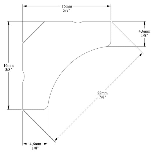 Orac Decor C250F Cornice Soffitto Parete Poliuretano Flessibile Curvabile Bianco Resistente Agli Urti Calore Termiti Acqua Facile Da Installare Verniciabile Pretrattata Primer Acrilico Impermeabile Interno Esterno Ambienti Umidi Misura 200x1,6x1,6 cm