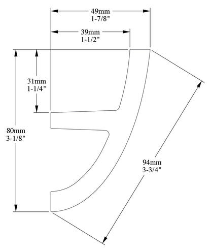 Orac Decor C373 Cornice Soffitto Parete Purotouch® Poliuretano Ad Alta Densità Bianco Resistente Agli Urti Calore Acqua Illuminazione Indiretta Verniciabile Pretrattata Primer Acrilico Impermeabile Per Interno Esterno Ambienti Umidi Misura 200x8x4,9 cm