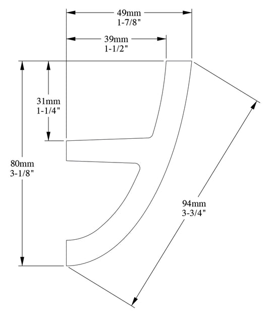 Orac Decor C373F Cornice Soffitto Parete Poliuretano Flessibile Curvabile Bianco Resistente Agli Urti Calore Termiti Acqua Illuminazione Indiretta Verniciabile Pretrattata Primer Acrilico Impermeabile Interno Esterno Ambienti Umidi Misura 200x8x4,9 cm