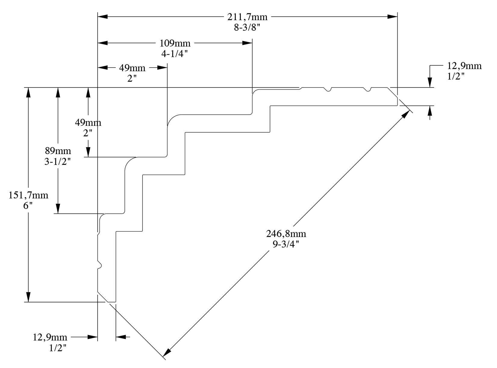 Orac Decor C393 Cornice Soffitto Parete Purotouch® Poliuretano Ad Alta Densità Bianco Resistente Agli Urti Calore Acqua Facile Da Installare Verniciabile Pretrattata Primer Acrilico Impermeabile Per Interno ed Esterno Ambienti Umidi Misura 200x15x21 cm