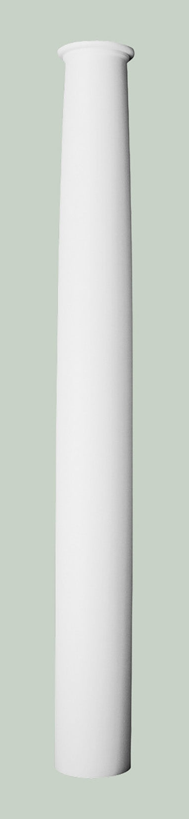 Orac Decor K1102 Colonna Fusto Intera Tonda Circolare Liscia Purotouch® Poliuretano Alta Densità Bianco Resistente Agli Urti Calore Facile Da Installare Verniciabile Pretrattato Primer Acrilico Impermeabile Interno Esterno Ambienti Umidi 22x22x202 cm